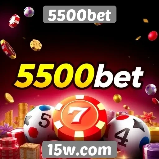 Variedade de jogos disponíveis no 5500bet