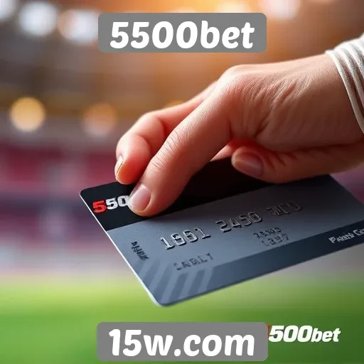 Métodos de pagamento aceitos pelo 5500bet